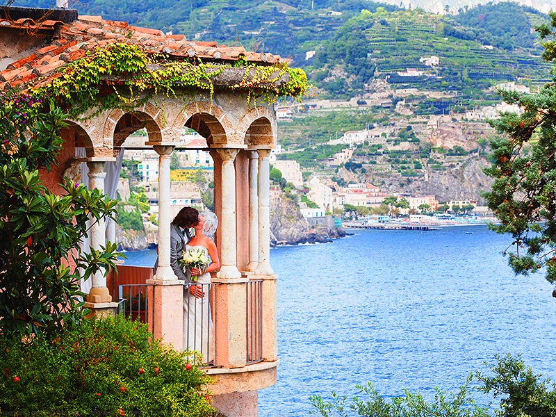 Wedding Couple in Italy