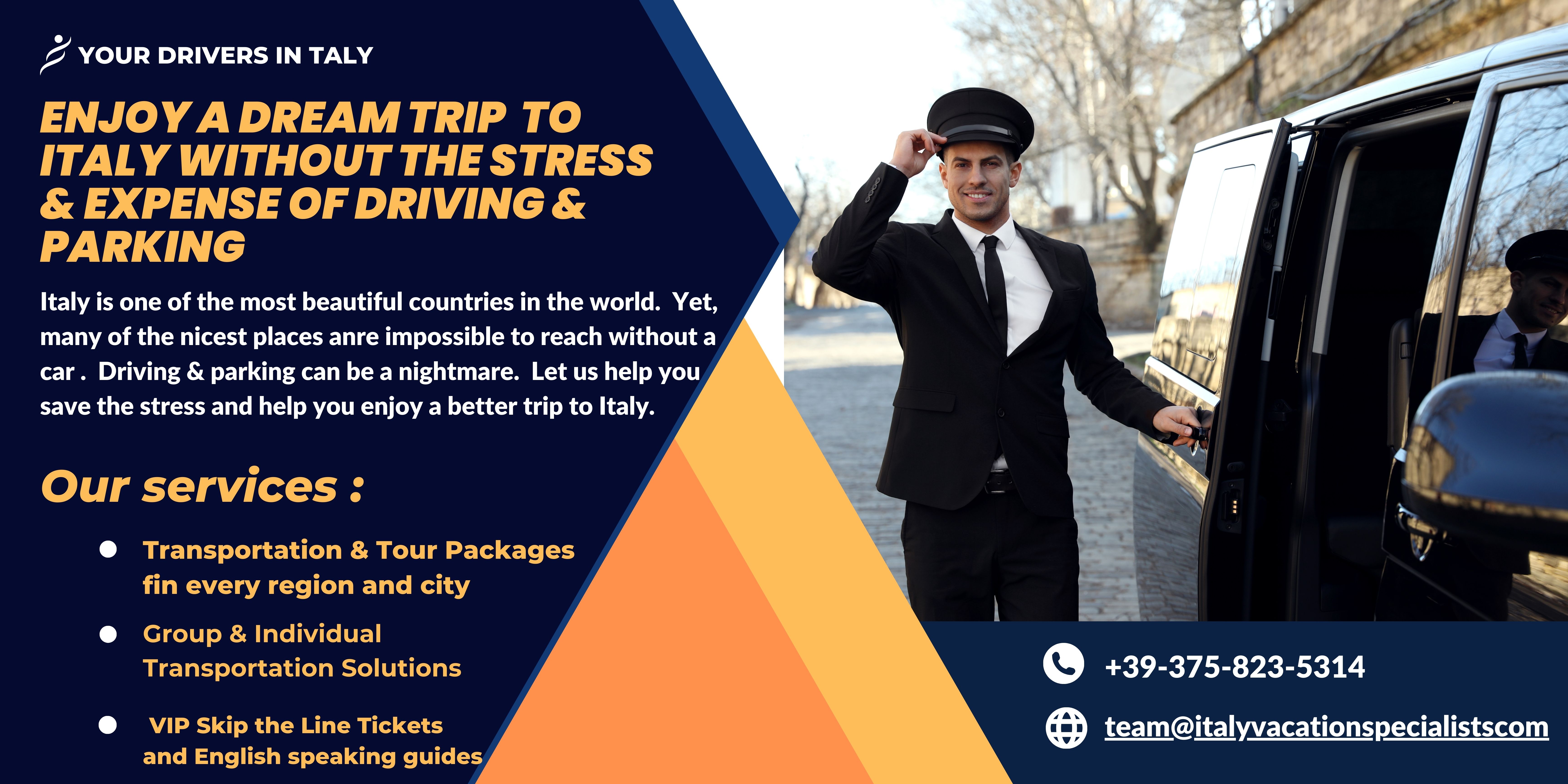 Private Drivers In Italy