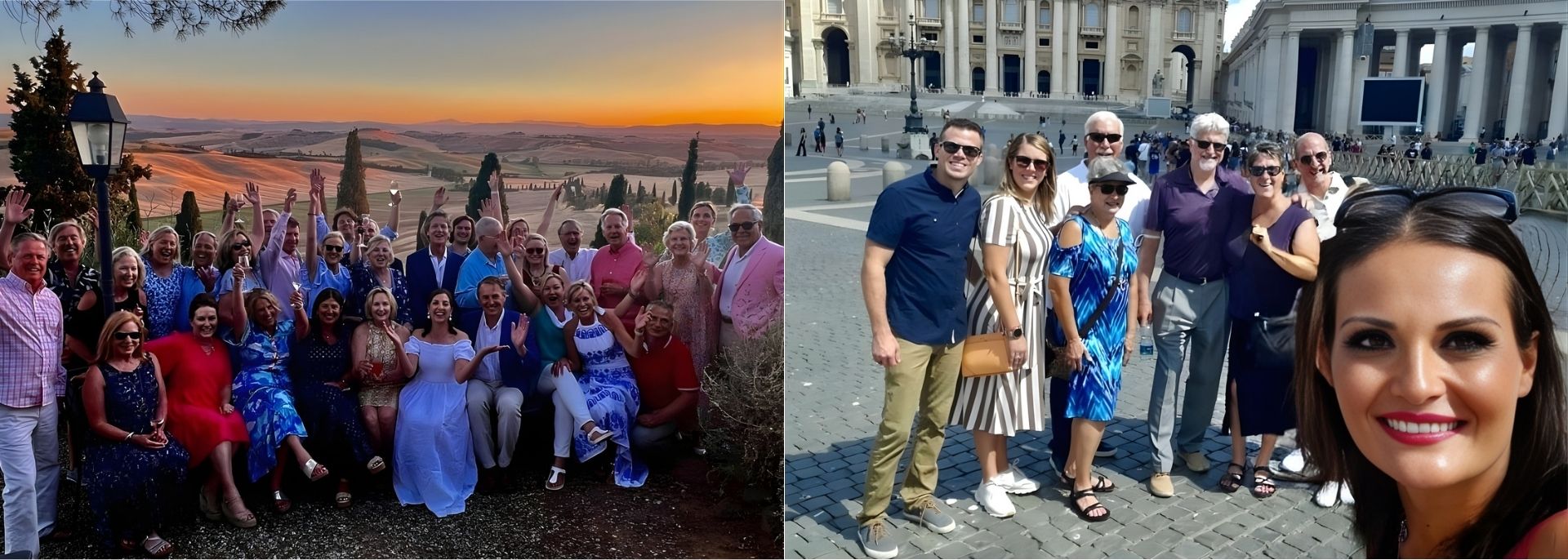 Italy group travel bus charter service